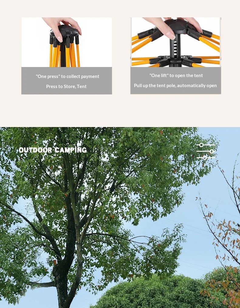 Double-Layer Automatic Tent undefined