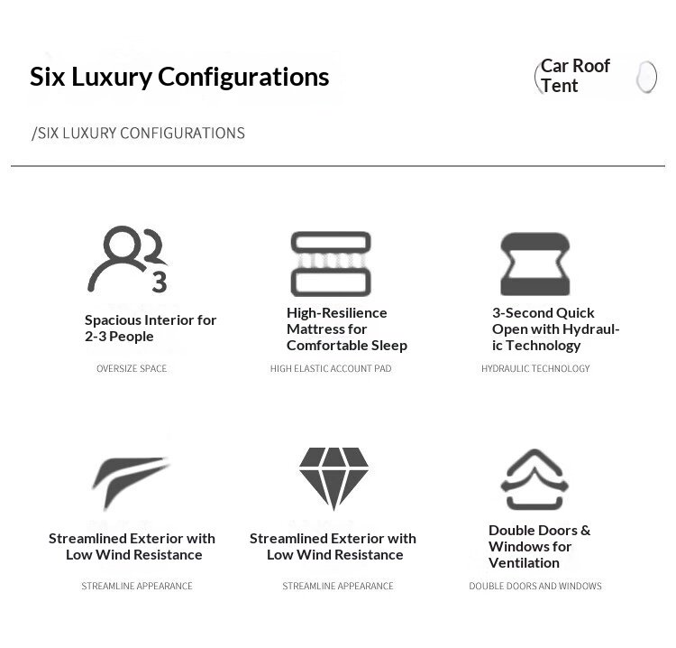 Automatic Hydraulic Roof Top Tent 06526bdb764f4dc7851eb42400e67807