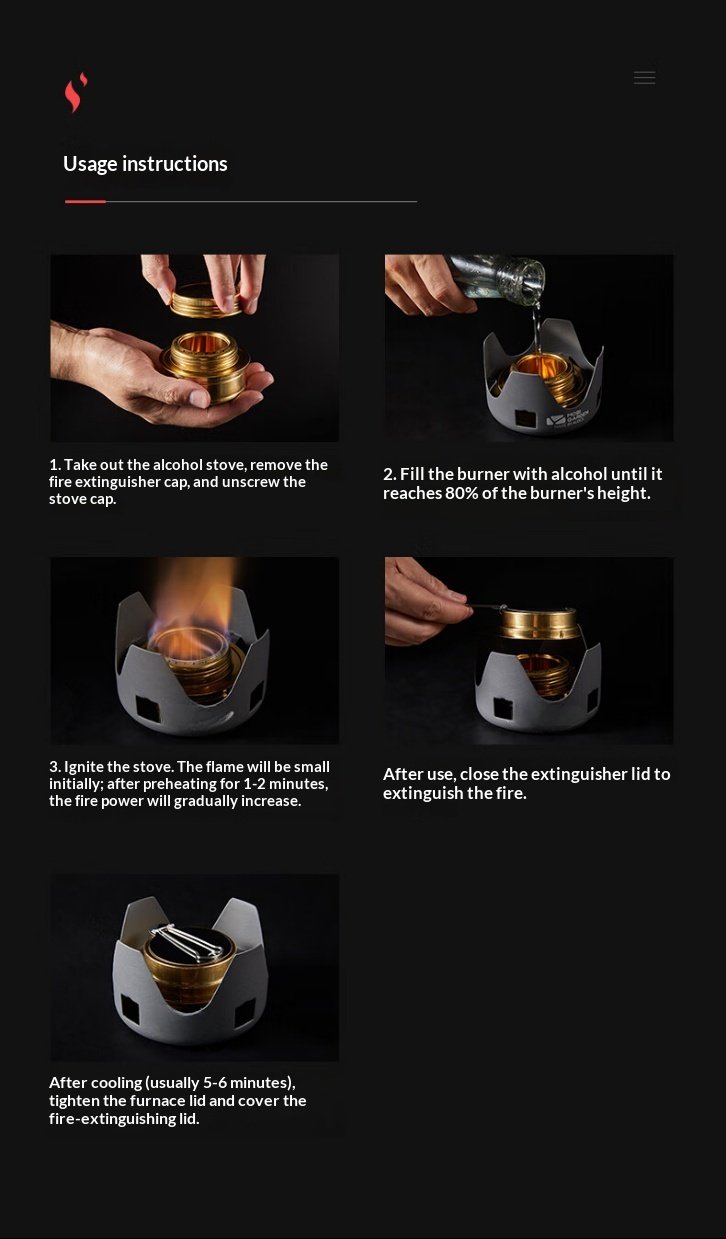 Portable Fierce Fire Windproof Three-Head Camping Stove 391f564bc3b045b5abb9b42200e18aed