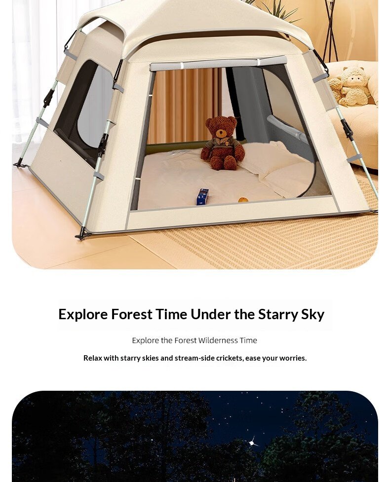 5-8 Person Instant Pop-Up Tent 3d99f1dd958d4f6f8dc9b42400d63eb3
