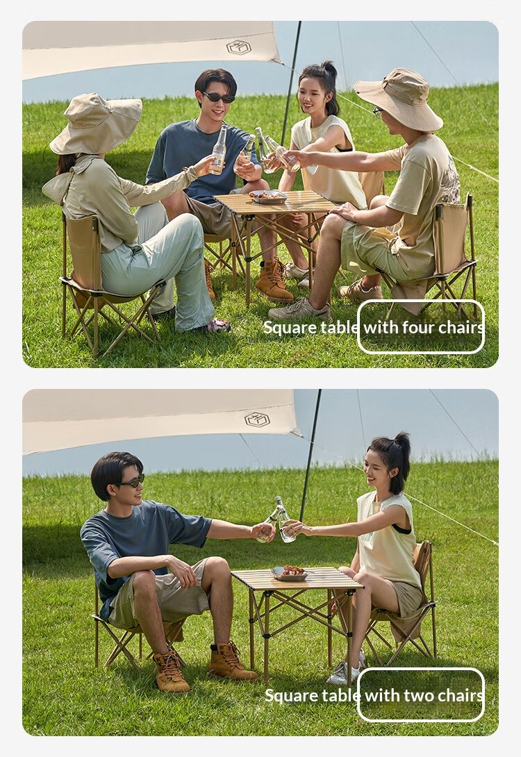 Outdoor Folding Table and Chairs Set 3e88668b6a7b49a3a195b42400d05c94