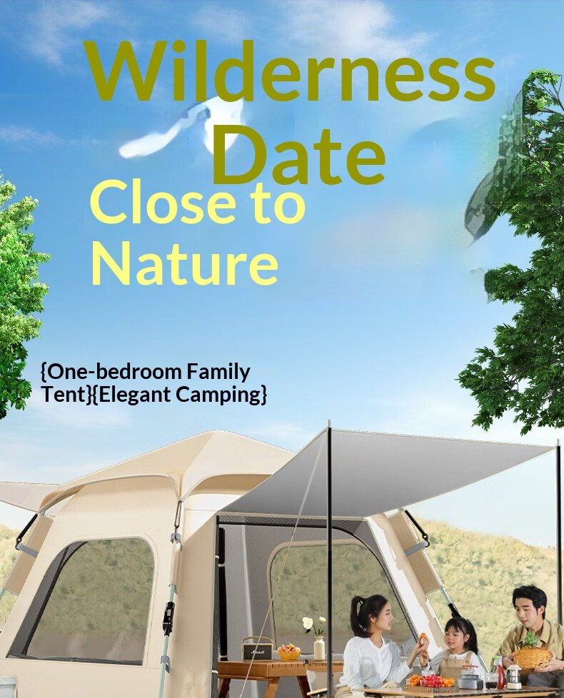 5-8 Person Instant Pop-Up Tent 448a8298082d42498f39b42400d5d822