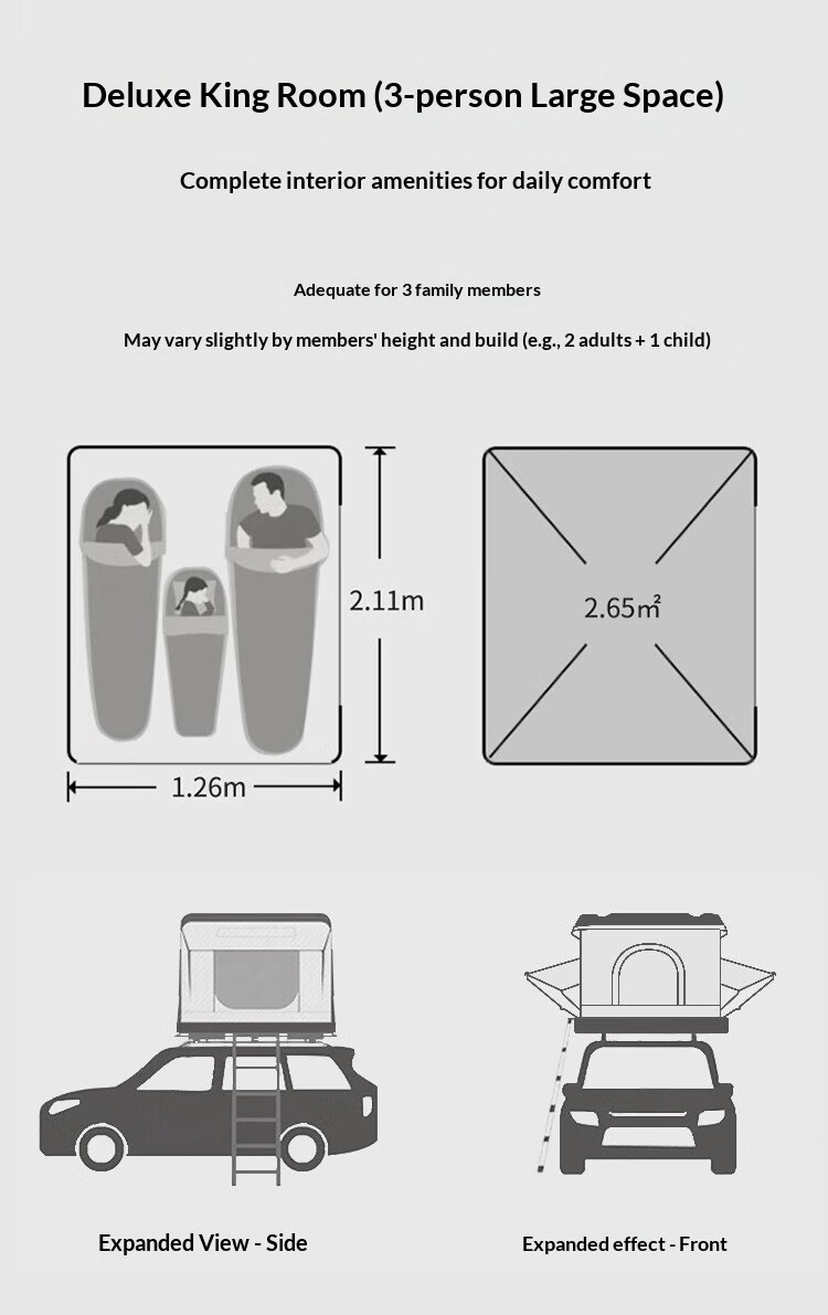 Automatic Hydraulic Roof Top Tent 4ff2accef11141759454b42400e699d1
