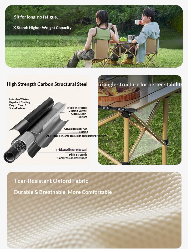 Outdoor Folding Table and Chairs Set 524e8caeaaf74c9390fdb42400cfbf60