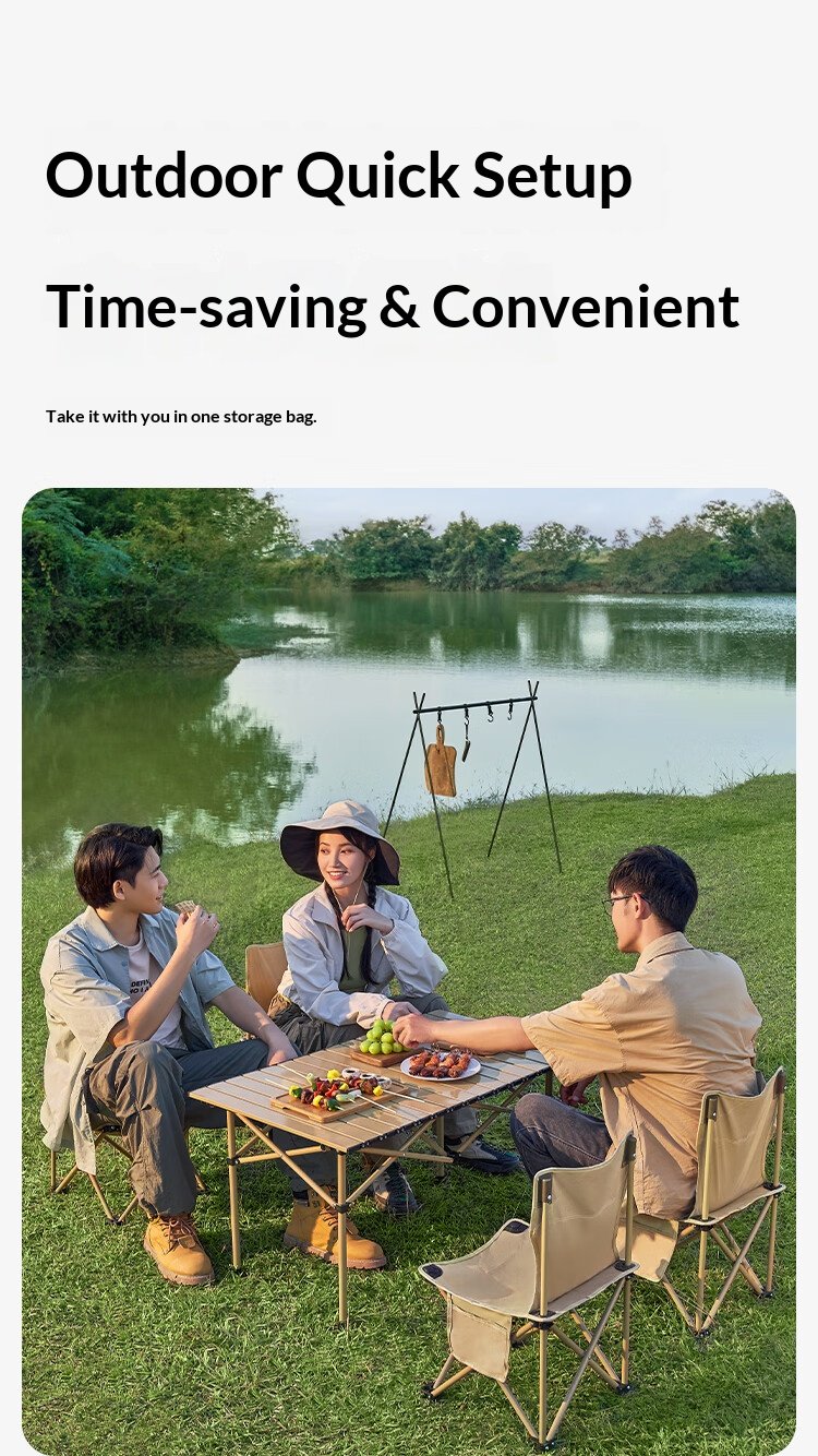 Outdoor Folding Table and Chairs Set 6ffbb33b1c794d389dc9b42400cfc3d6