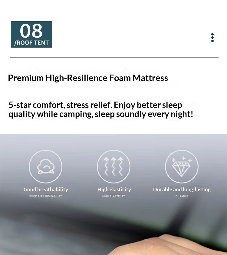 Automatic Hydraulic Roof Top Tent 7321ec0d1dda4117ac01b42400e6b4a9