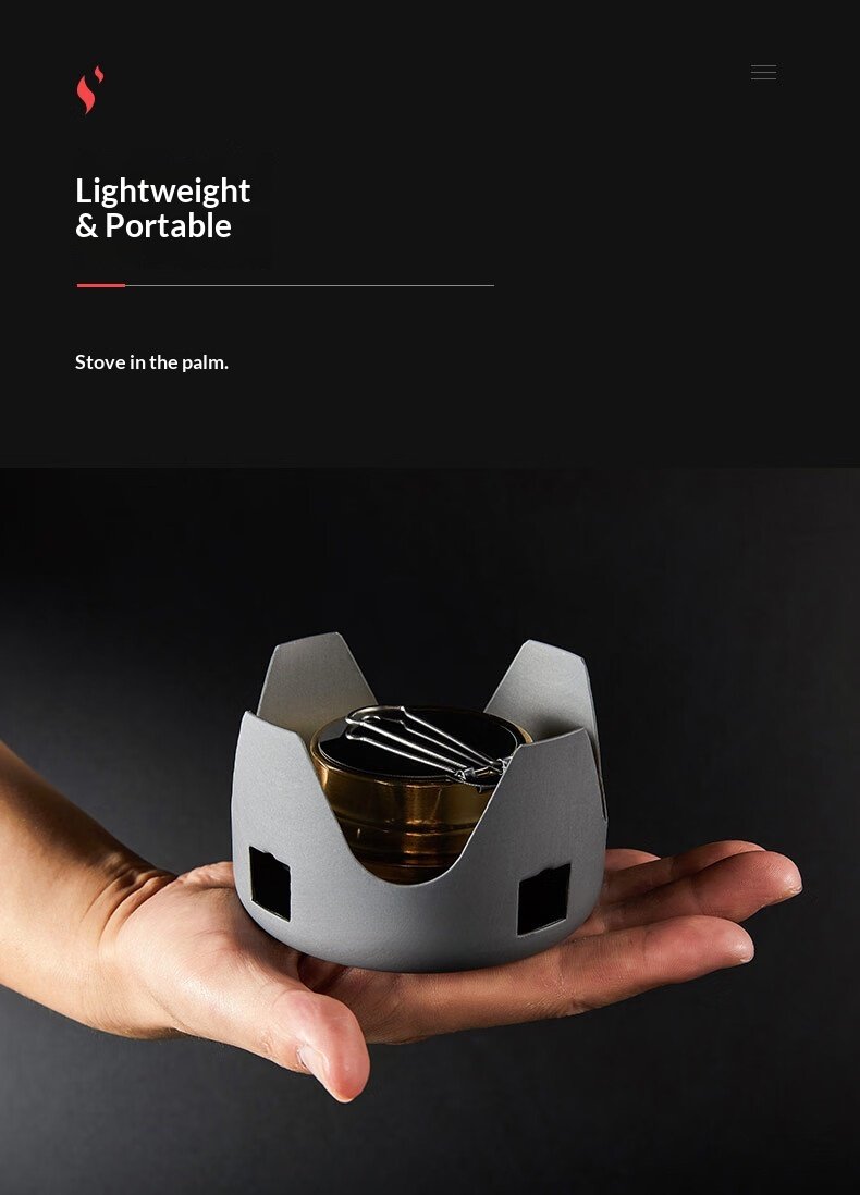 Portable Fierce Fire Windproof Three-Head Camping Stove 74d3b2b703f94940b125b42200e18329