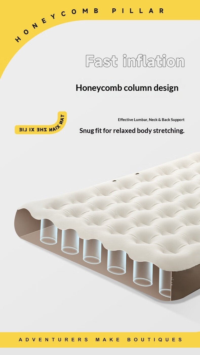 Double Automatic Inflatable Air Mattress 78867bdbefee4158a7a6b42200f8f300