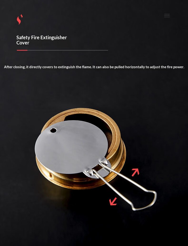 Portable Fierce Fire Windproof Three-Head Camping Stove 82e175dd458b4824af64b42200e1800a