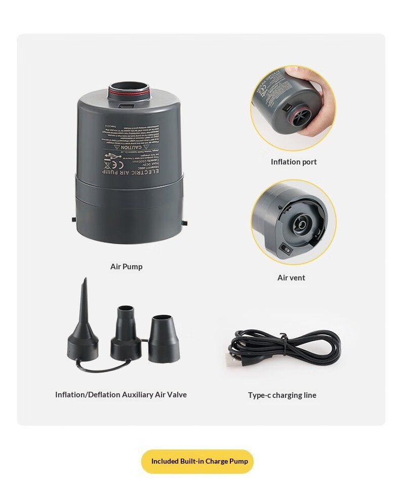 Double Automatic Inflatable Air Mattress 845e4afa364d405fb12ab42200f94468