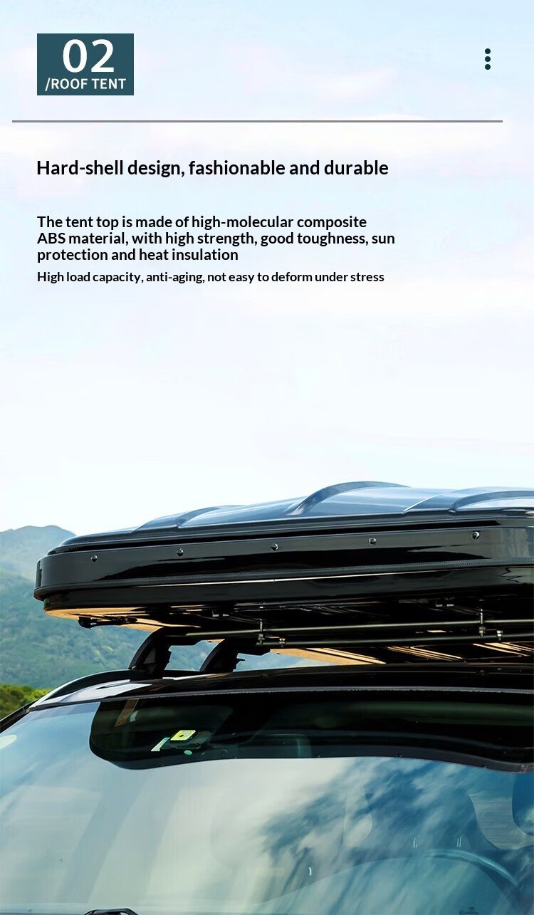 Automatic Hydraulic Roof Top Tent 8b075f5f18c74c6e973db42400e68603