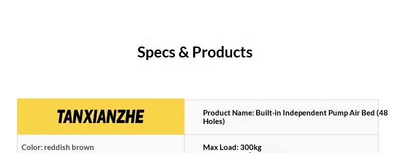 Double Automatic Inflatable Air Mattress 985a7730b9a64b3da9d9b42200f93219