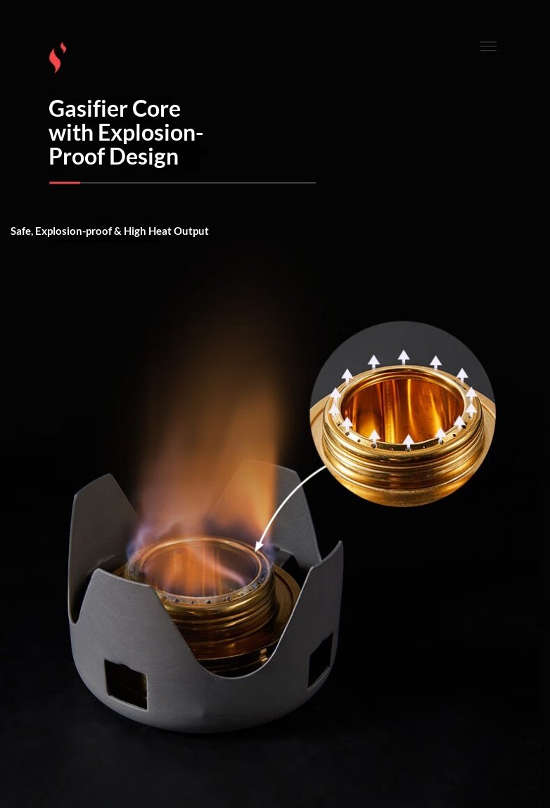 Portable Fierce Fire Windproof Three-Head Camping Stove A2c5364c7f7f4990ad64b42200e178a7