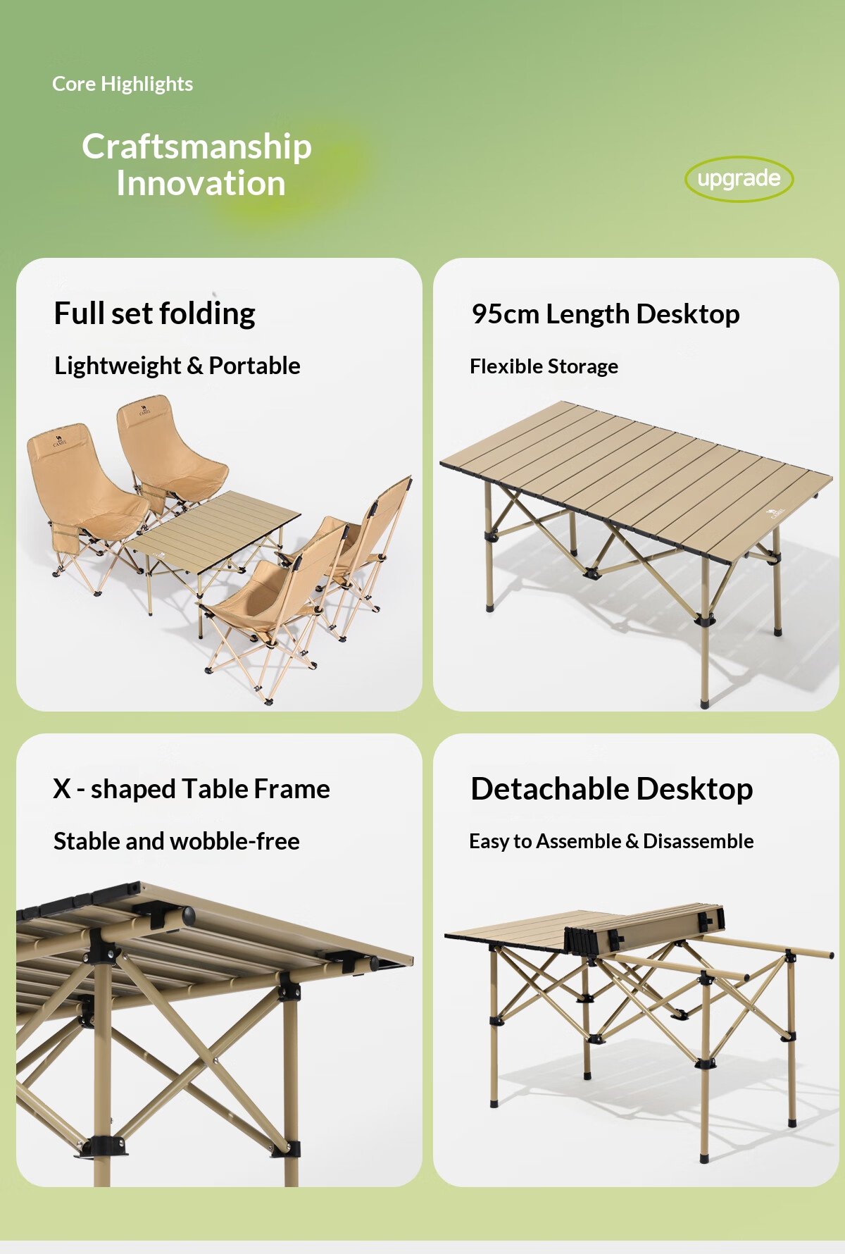 Outdoor 1 Table 4 Chairs Set B06f2f0d0c5049f0a261b42400c2f2e2