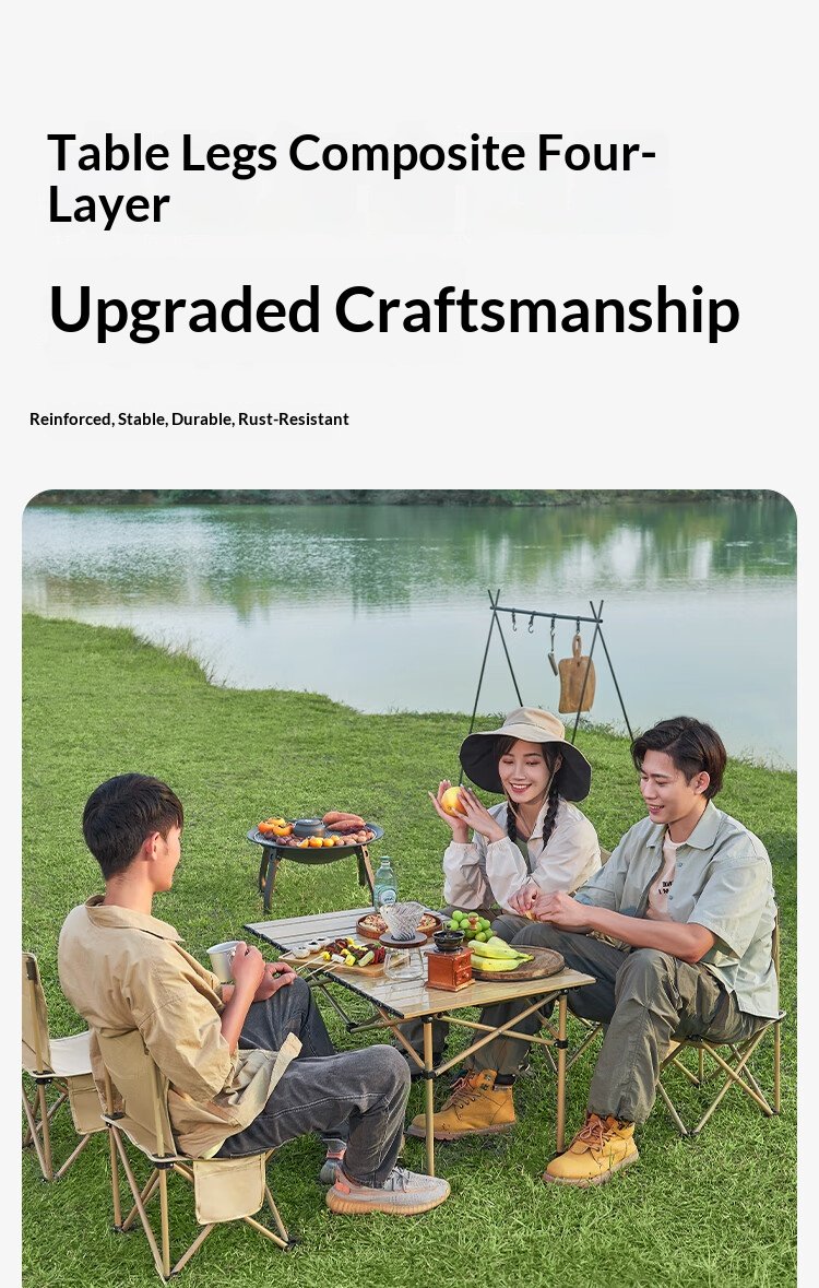 Outdoor Folding Table and Chairs Set C2f167274a704540b744b42400cfe461