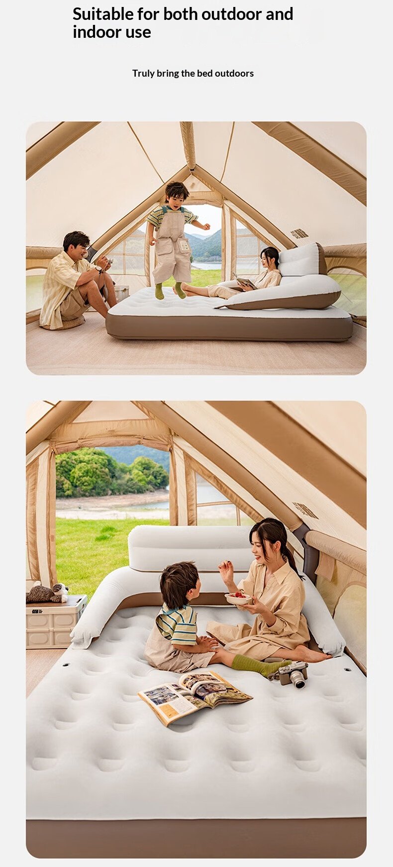 Double Automatic Inflatable Air Mattress Cba6f2a32b7742e683f1b42200f91e9c