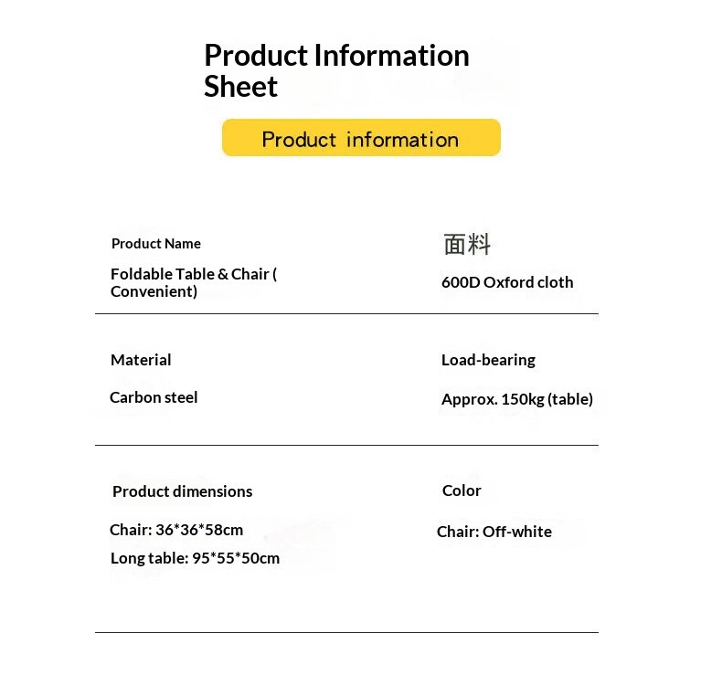 Camping Egg Roll Table and Chairs E256b0860d9d4a8bb8feb42400d28b2b