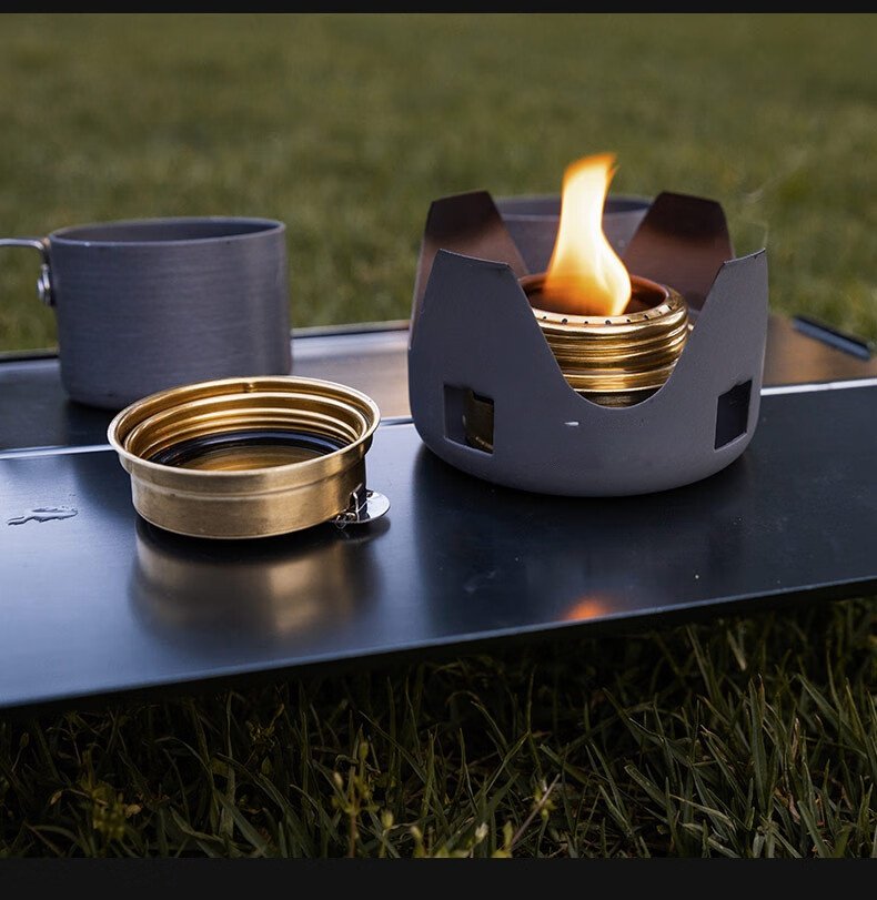 Portable Fierce Fire Windproof Three-Head Camping Stove E35b22802722432180bab42200e10dfe