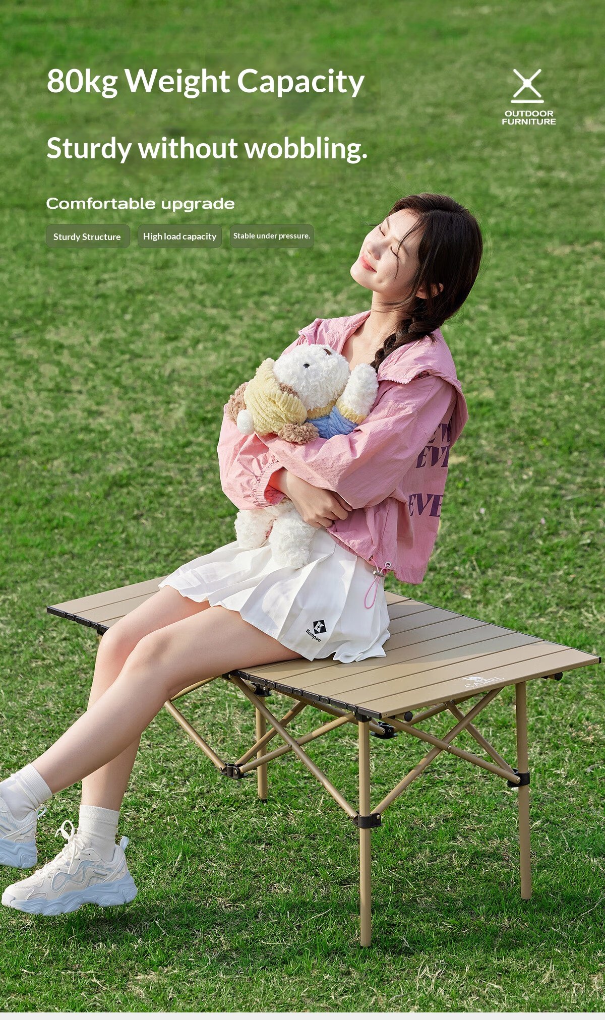 Outdoor 1 Table 4 Chairs Set E47556862b3245f8bbc3b42400c33f13